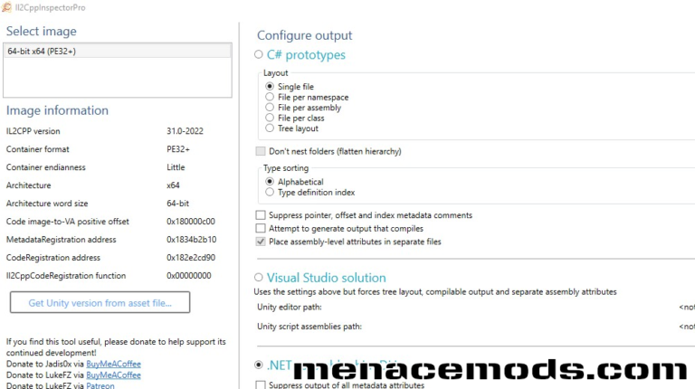 Il2CppInspectorPro menace modding
