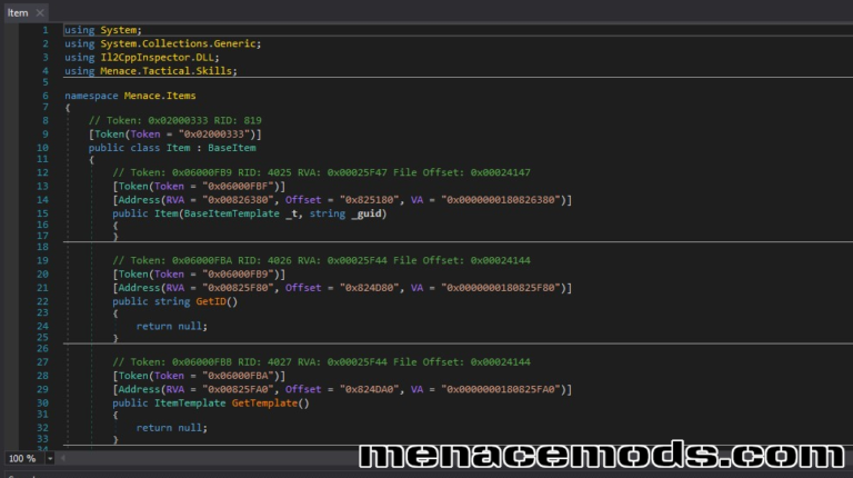 dnspy menace game modding